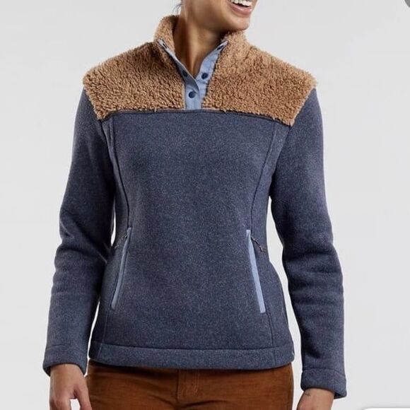 Title Nine NWT Callitrix Fleece Pullover Jacket Size XS - Picture 1 of 12